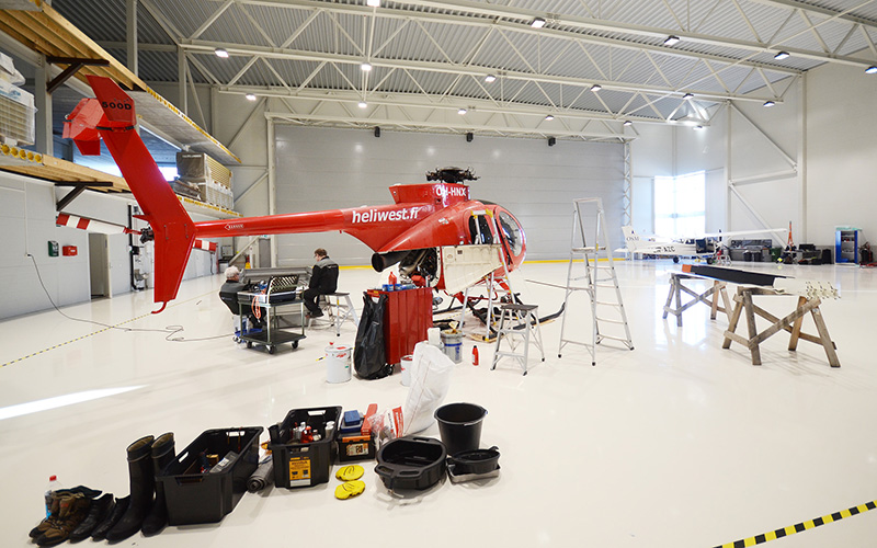 ERE - flyhangar på Gullknapp